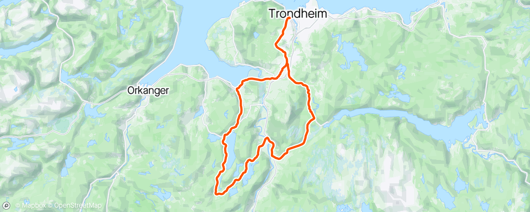 Map of the activity, Wienerbrød i Buvika, skulebrød på Ler