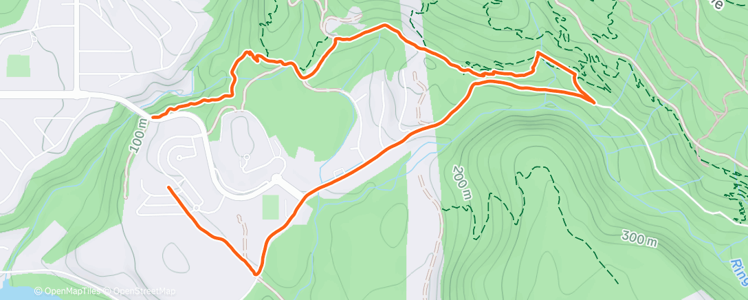 Map of the activity, Swam