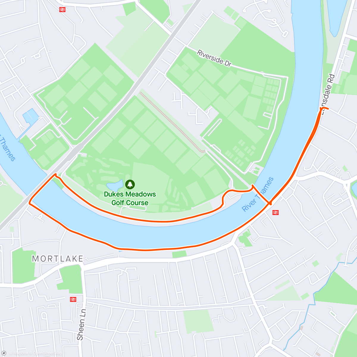 Map of the activity, Slowly getting back to running