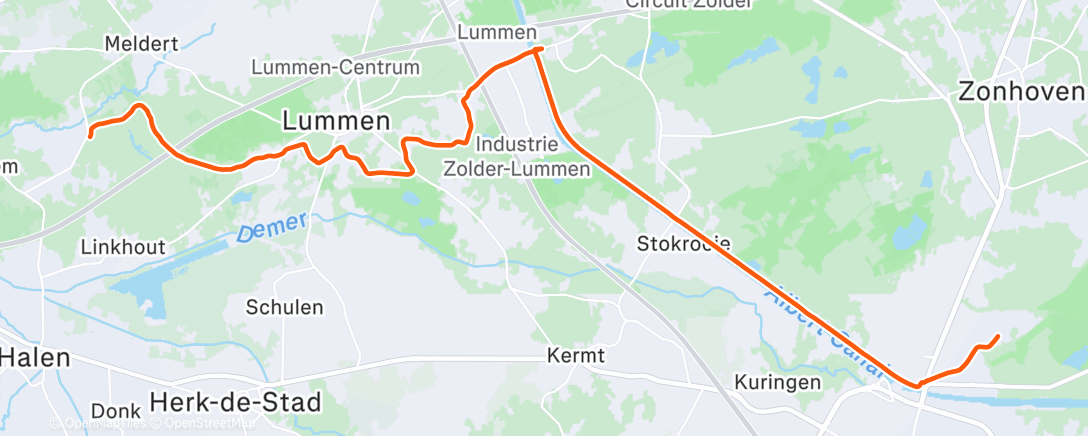 Map of the activity, Retour à la maison