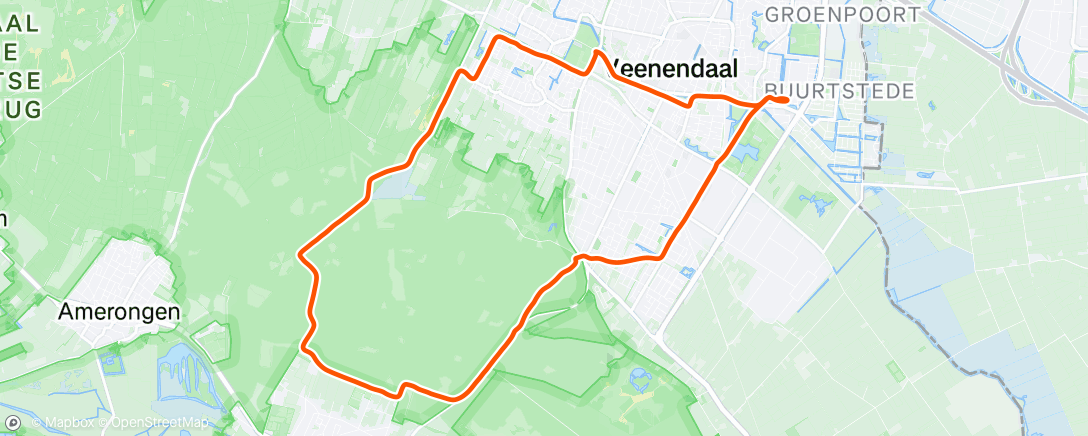 Map of the activity, Ochtendloop 🎄