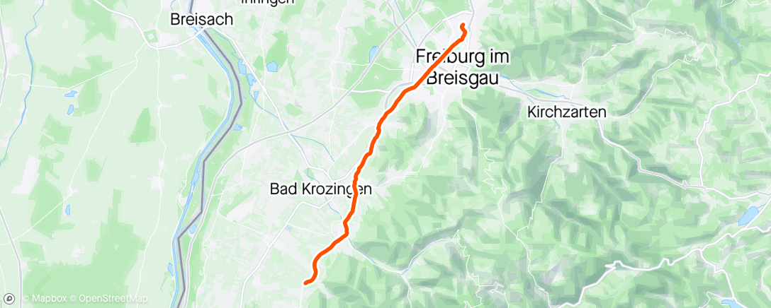 Mappa dell'attività Fahrt am Morgen