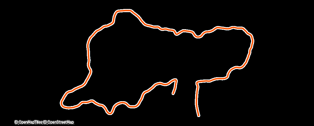 Map of the activity, Joggmed Olle