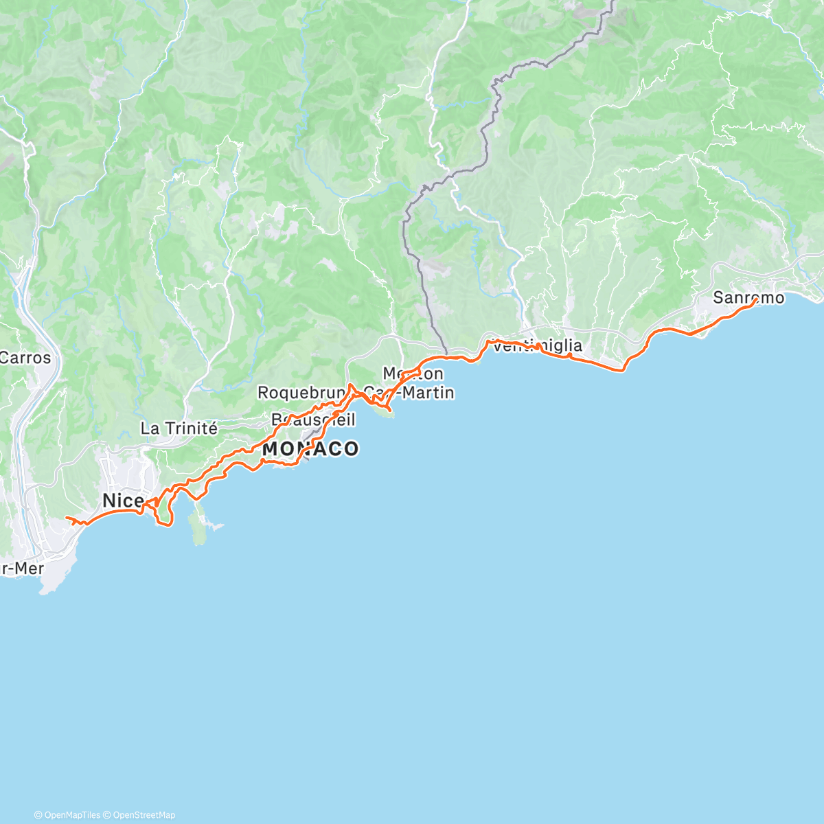 Map of the activity, Les vacances c'est presque fini 🤝