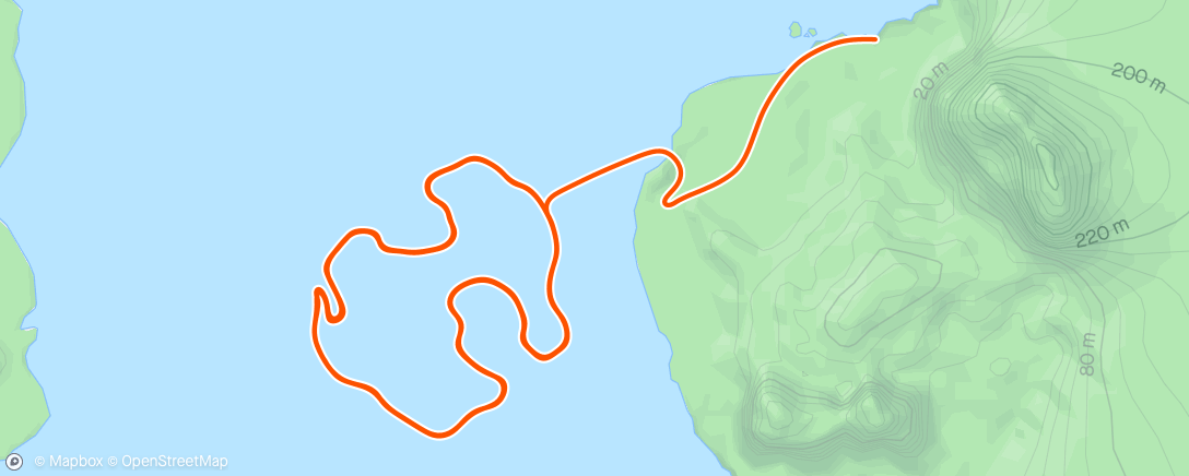 Map of the activity, Zwift - Group Ride: Volcano Circuit on Volcano Circuit in Watopia