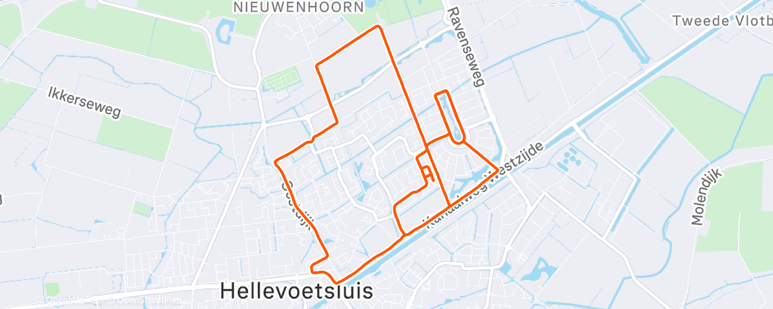 Карта физической активности (Morning Run)