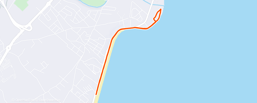 Mappa dell'attività Morning Run