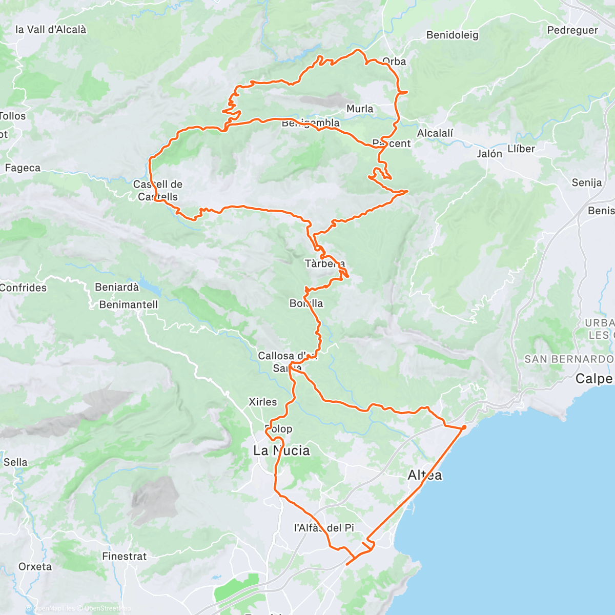 Map of the activity, Braquasse et pas braquasse