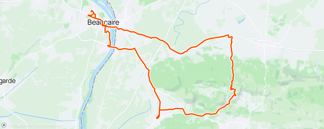 Map of the activity, Vdr petit tour