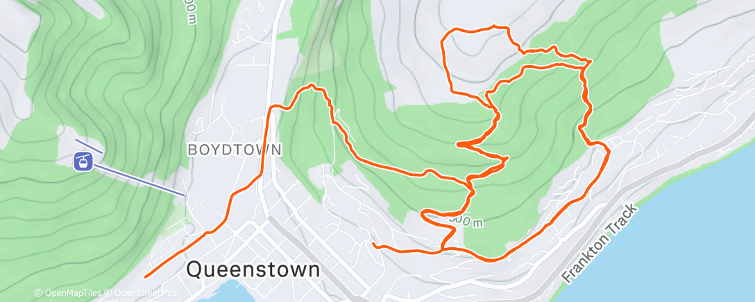 Map of the activity, Aaaaaaaaahhh!