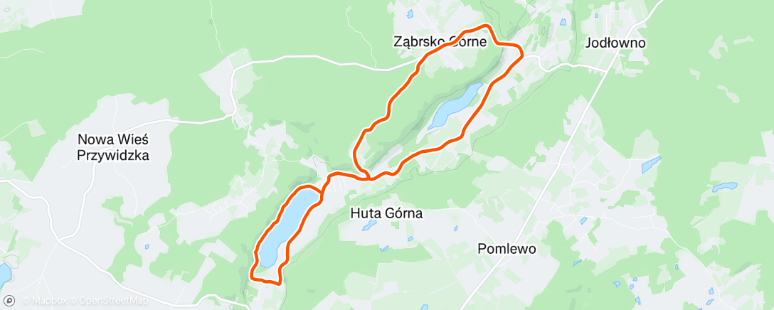 Map of the activity, Afternoon Gravel Ride