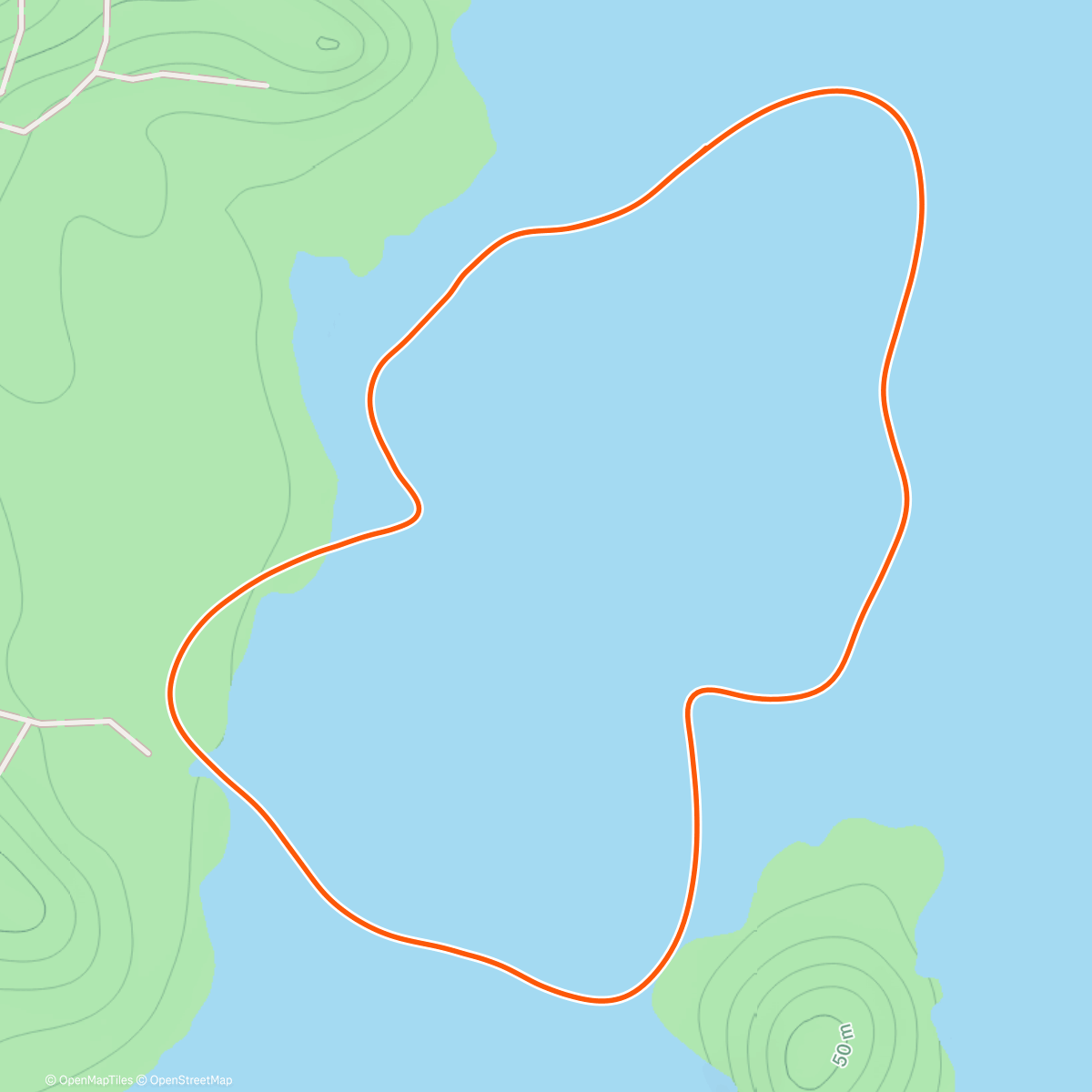 Map of the activity, Zwift - The Classic in Watopia