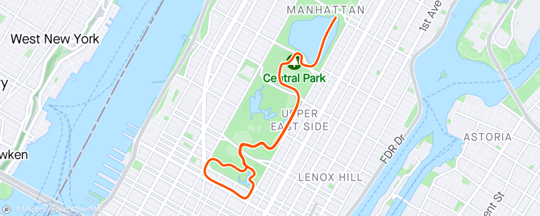 Map of the activity, Zwift - Speed Surge on R.G.V. in New York