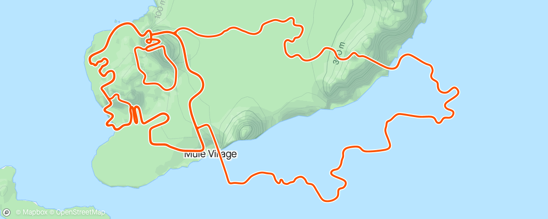Map of the activity, Zwift - Activation in Watopia