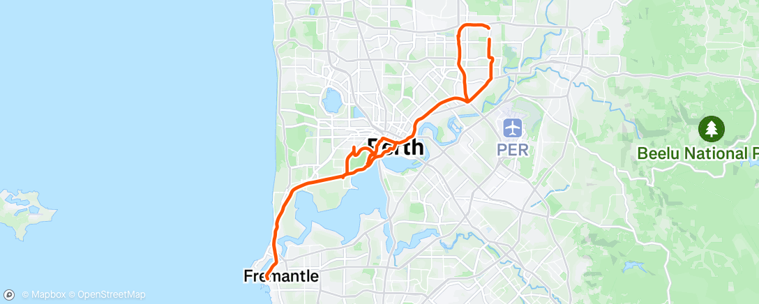 Map of the activity, Watch start of Papas world champs ride.