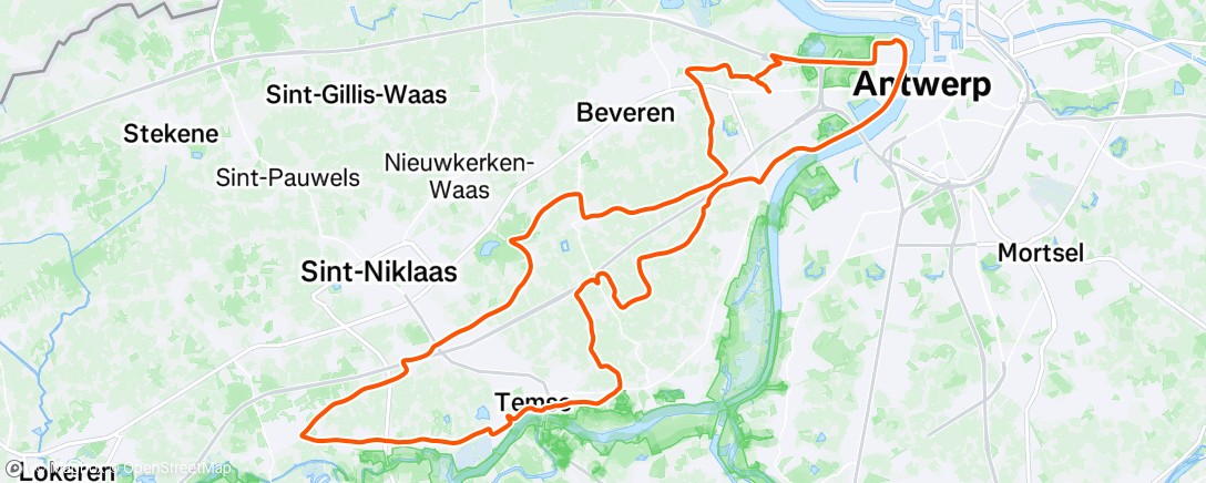 Map of the activity, Ochtendrit