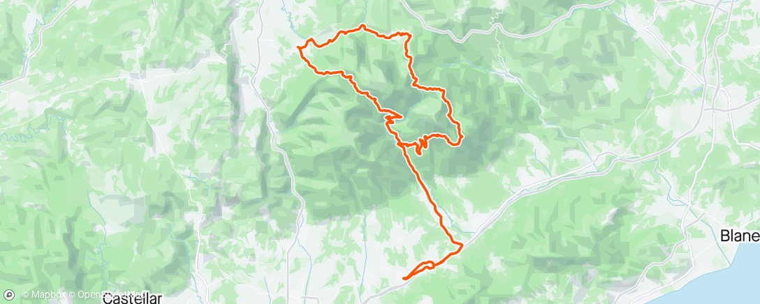 Mapa de la actividad, ROAD Volteta per al Montseny 🤪