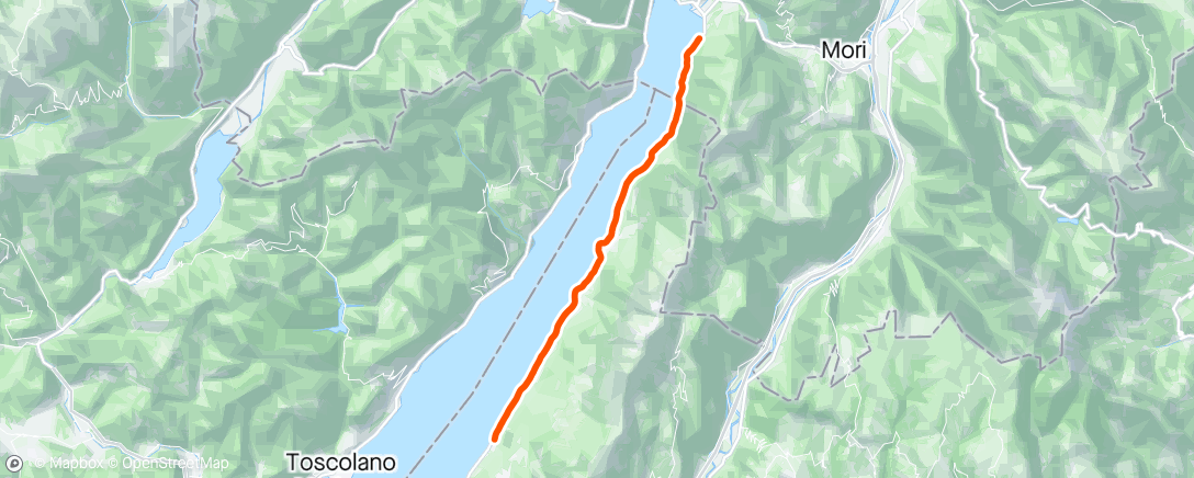 Map of the activity, ROUVY - Lago di Garda | Italy