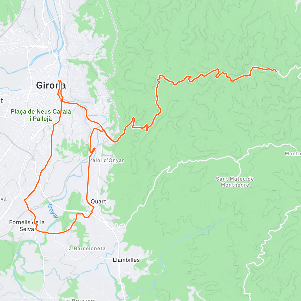 Map of the activity, So lagged 😴