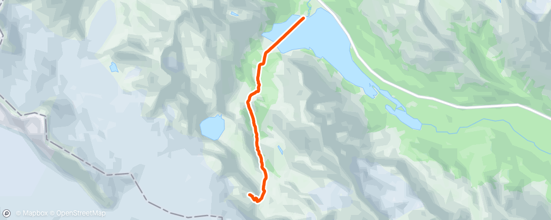 Map of the activity, Hut