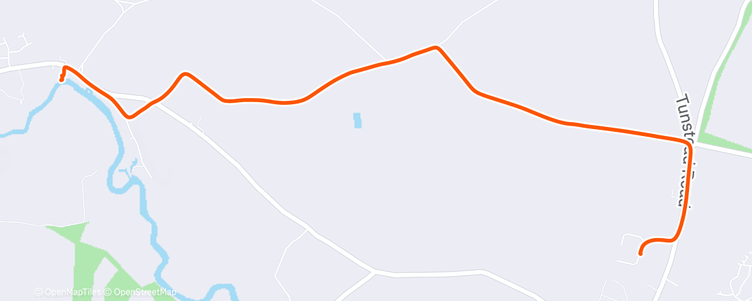 Map of the activity, Lunch Walk