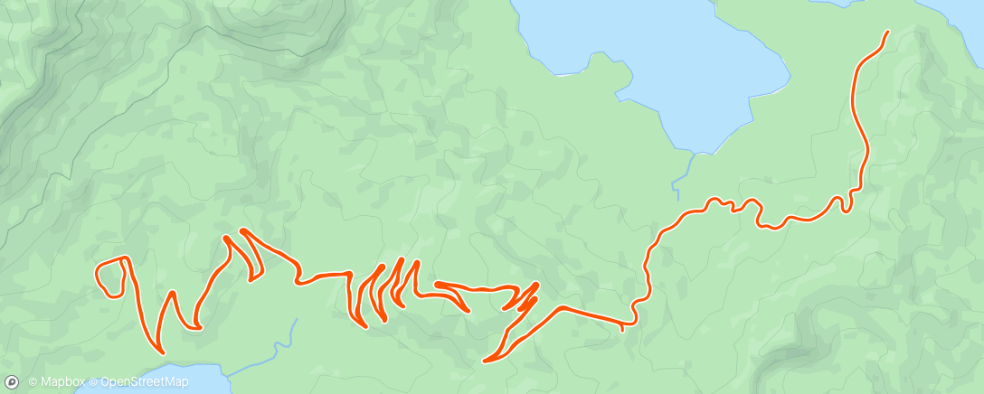 Map of the activity, Zwift - Rts