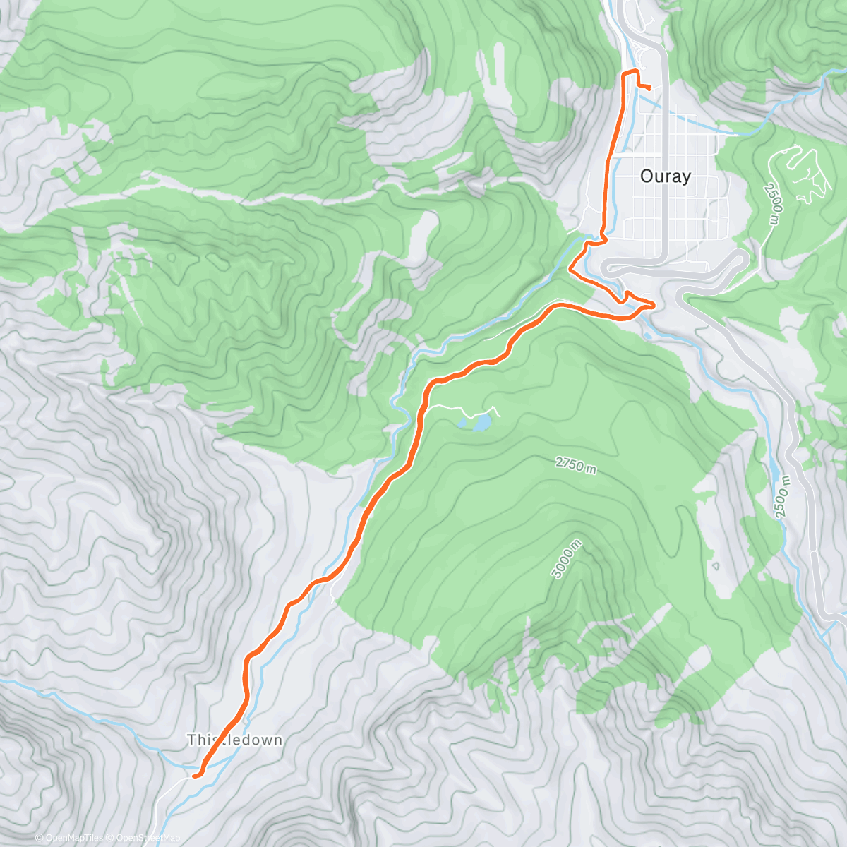 Map of the activity, Merry Merry Christmas