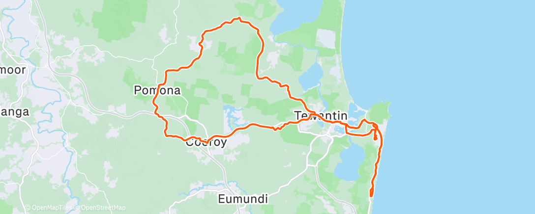 Map of the activity, Saturday Bunchie