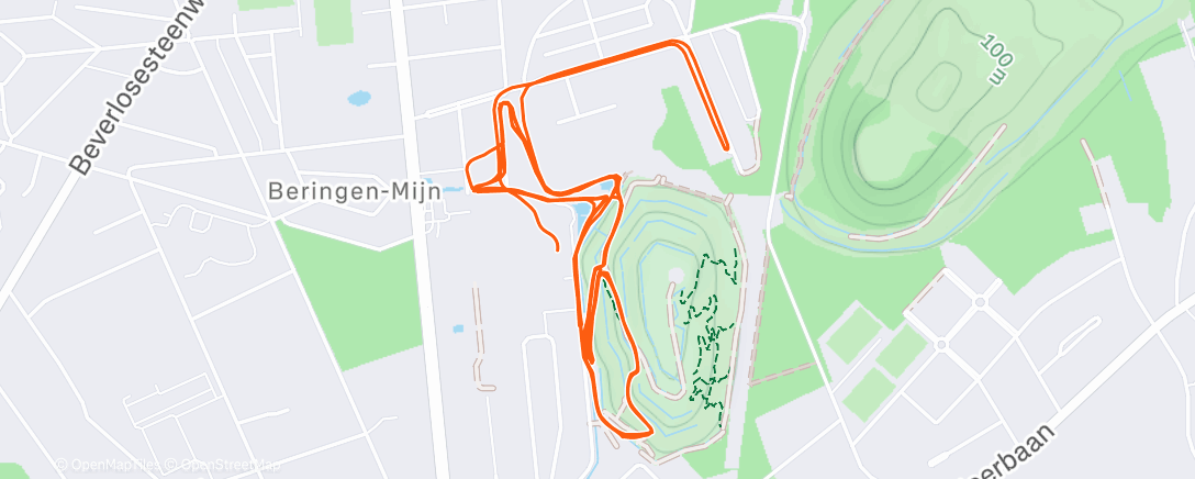 Map of the activity, Ochtendrit