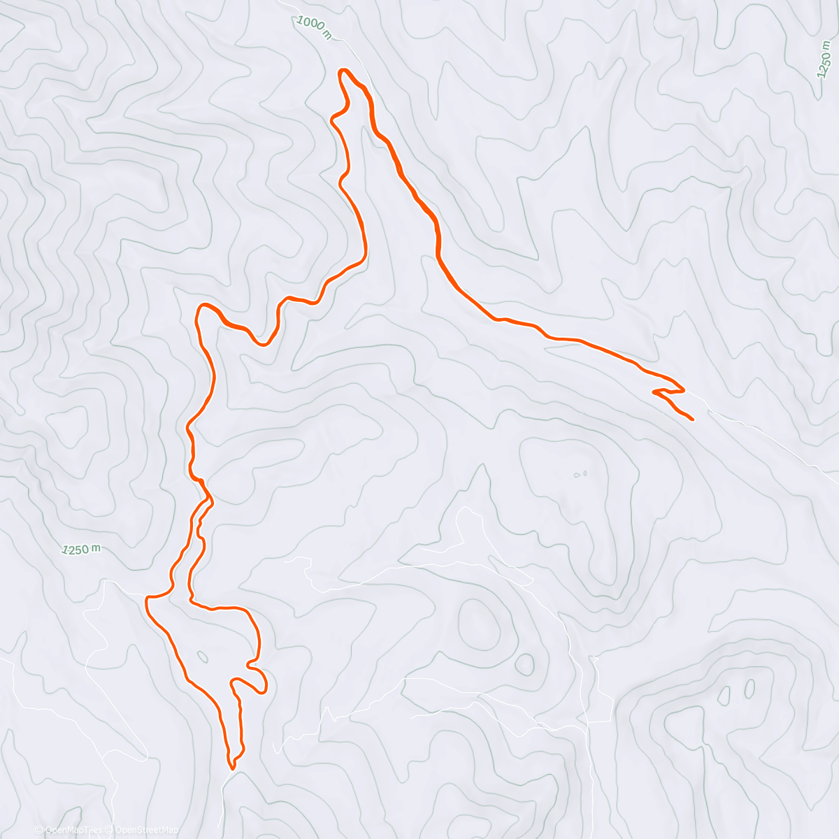 Map of the activity, Up and Around Cougar Mountain