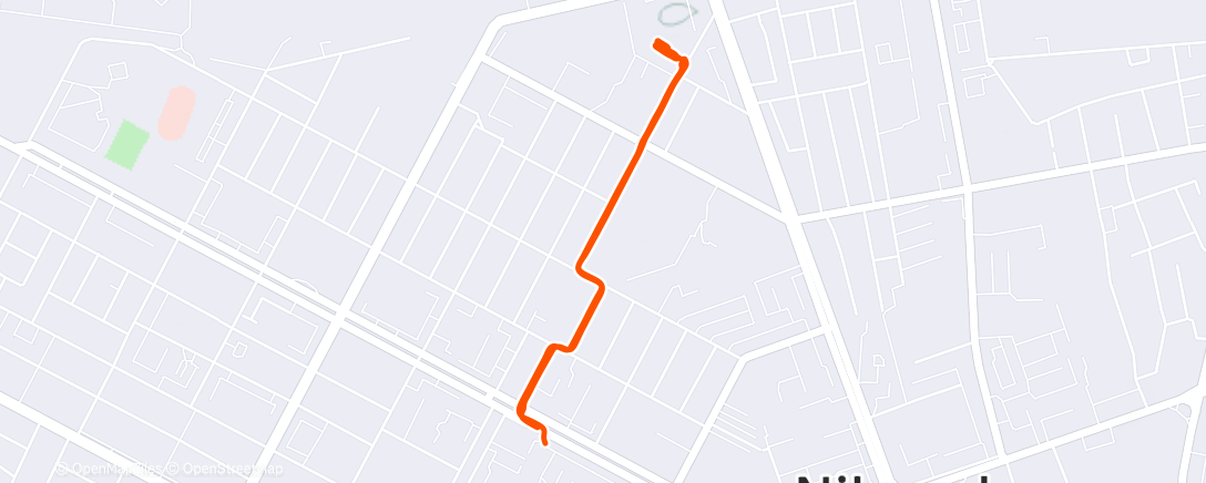 Map of the activity, Morning Ride