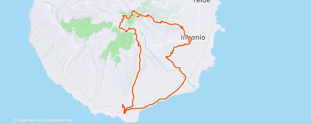 Карта физической активности (Trainingslager Gran Canaria Tag 7 5h L2 Pico Runde mit Julia und Lisa #Addict)