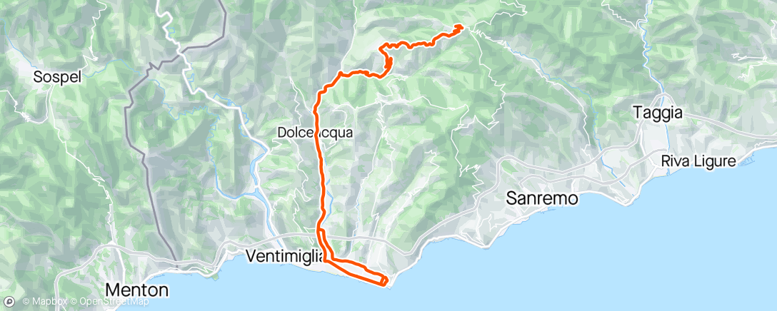 Map of the activity, Giro mattutino foratura ,cambio cerchi Baiardo x un ☕️☕️☕️