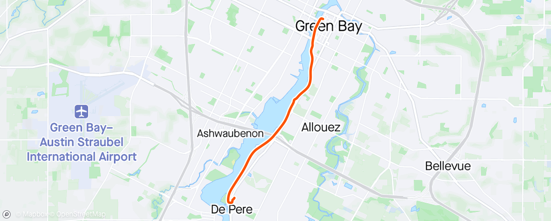 「Afternoon Ride」活動的地圖