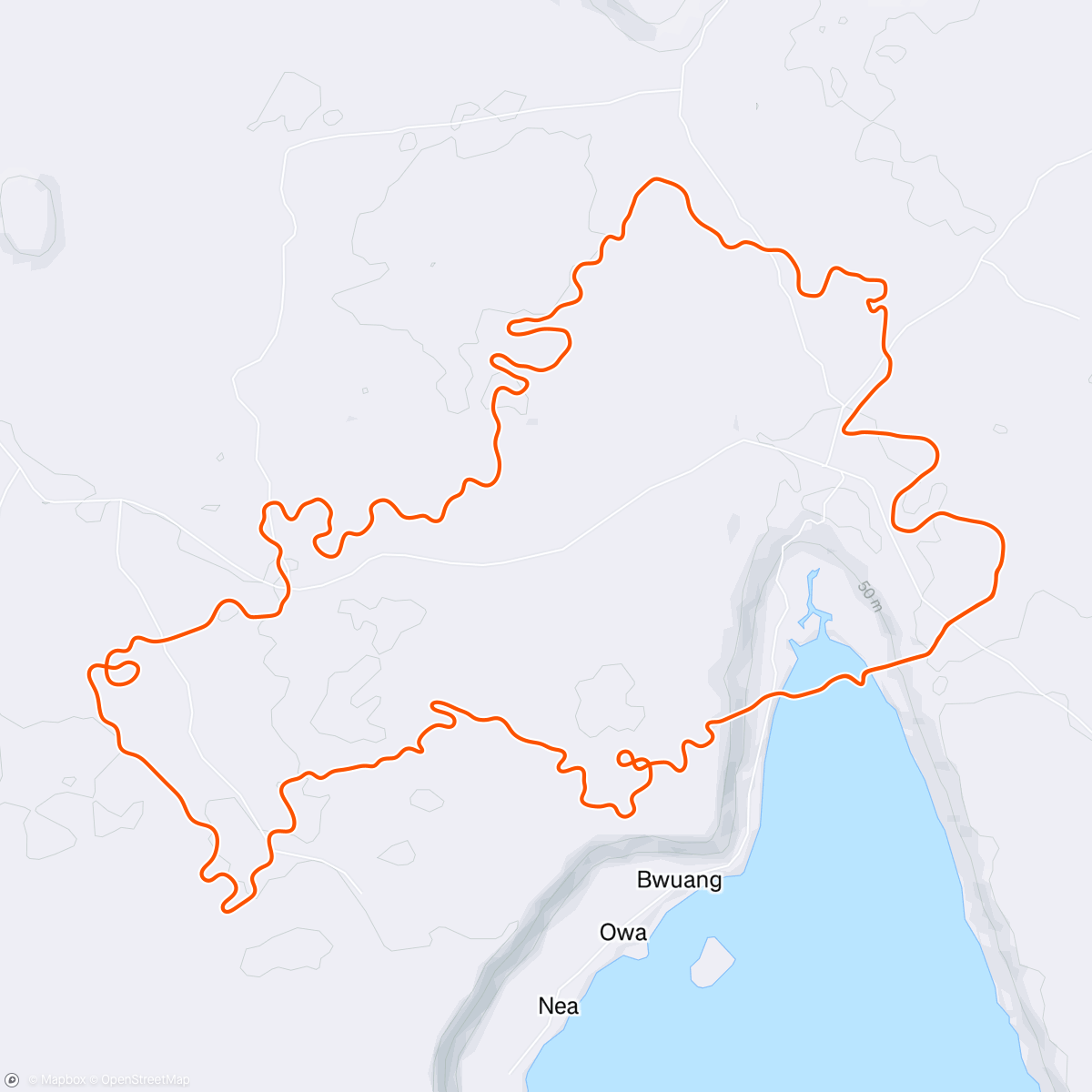 Map of the activity, Zwift - Race: Zwift Racing League - Womens EMEA-E Western  Division 1 (A) on Turf N Surf in Makuri Islands