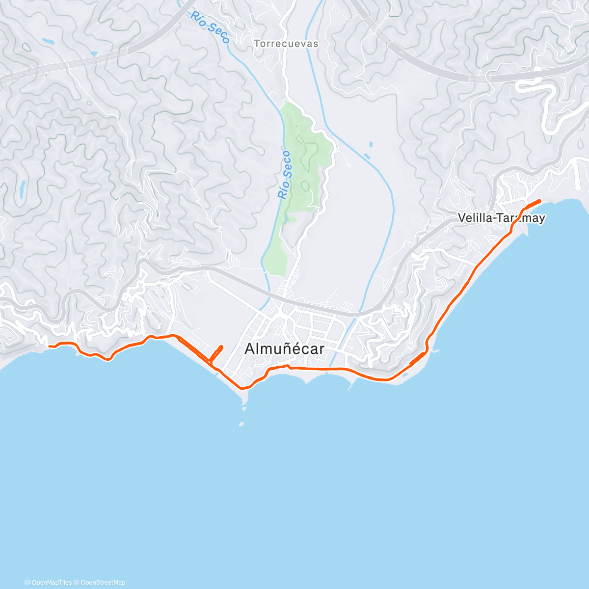 Карта физической активности (Rodaje 14K)