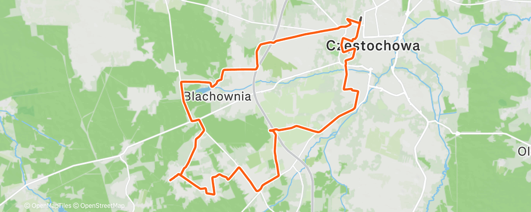 Mapa aktywności
