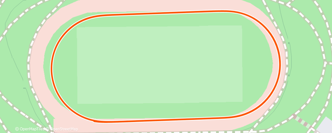 Карта физической активности (Warmup Run)