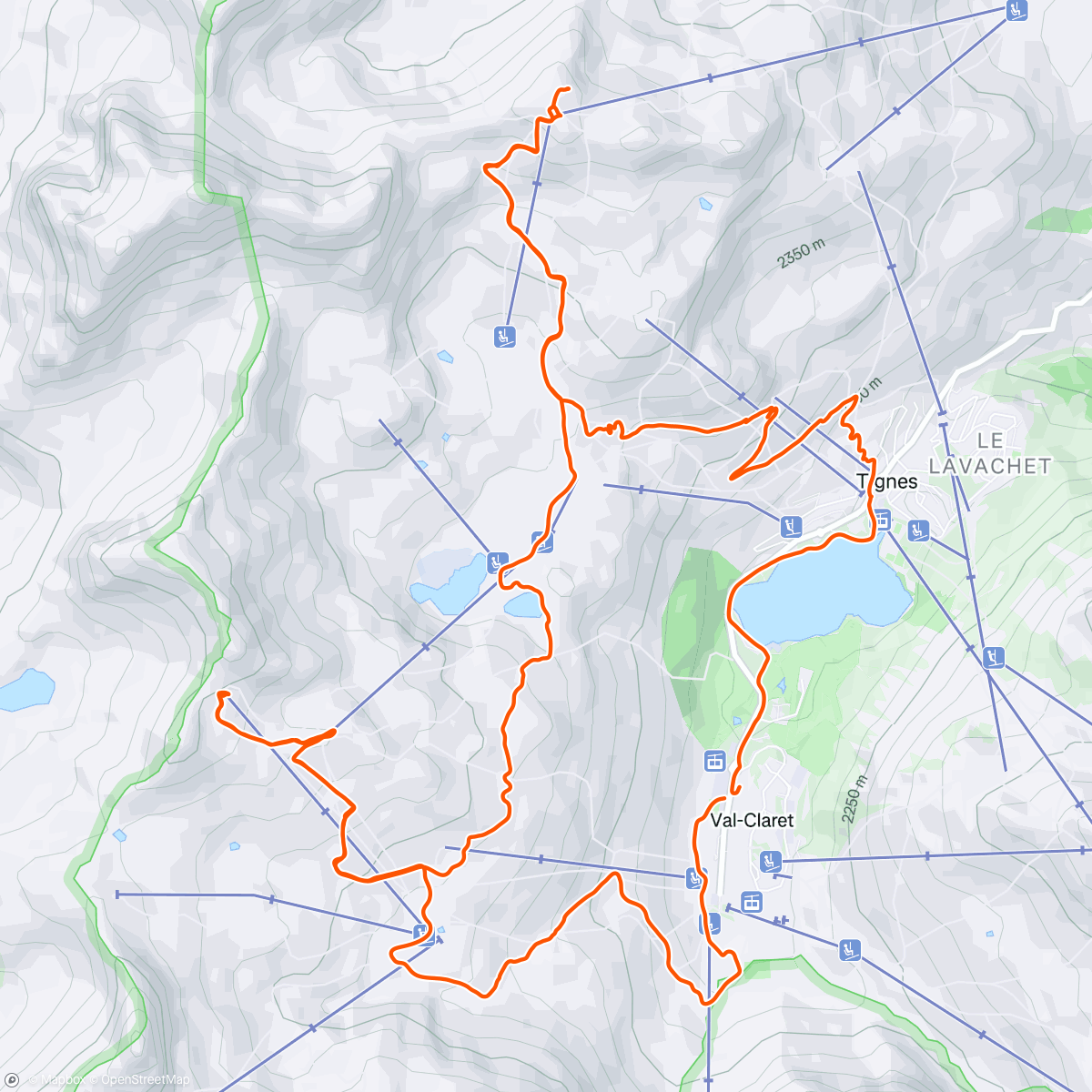 Map of the activity, Tour du propriétaire