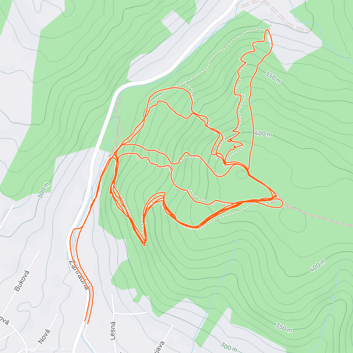 Map of the activity, Afternoon E-Mountain Bike Ride