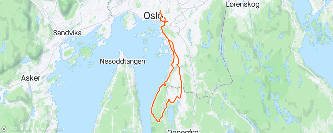 Map of the activity, ODP med fineste hjelmen 😍