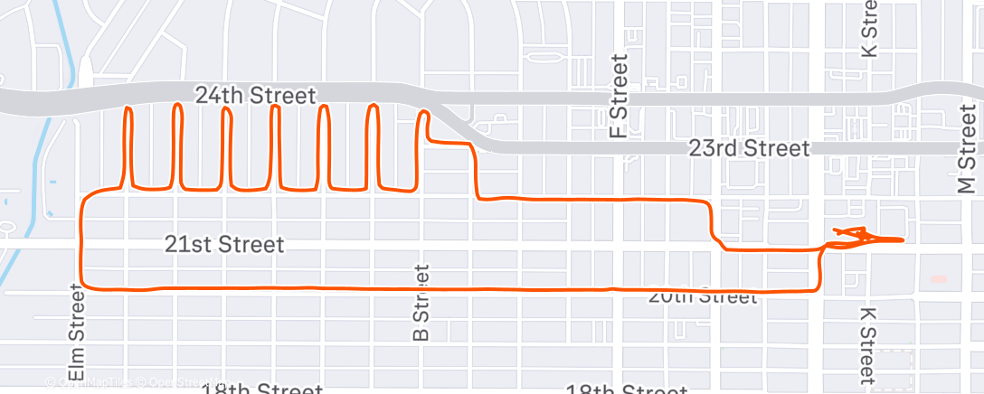 Карта физической активности (Lunch Walk)