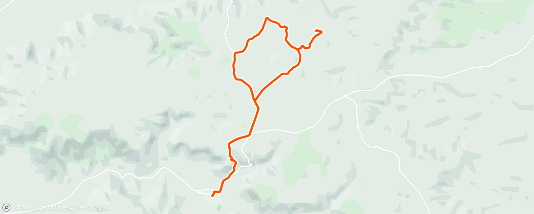 Map of the activity, Reconhecimento Trail Run Taquaruçu