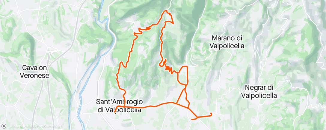 Map of the activity, Forza di sera forma si spera