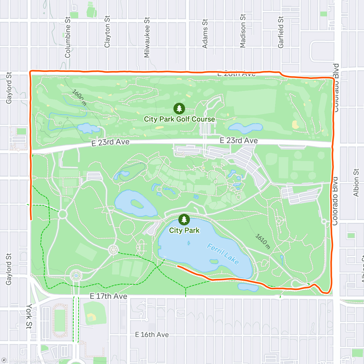 Map of the activity, ? shake out lol