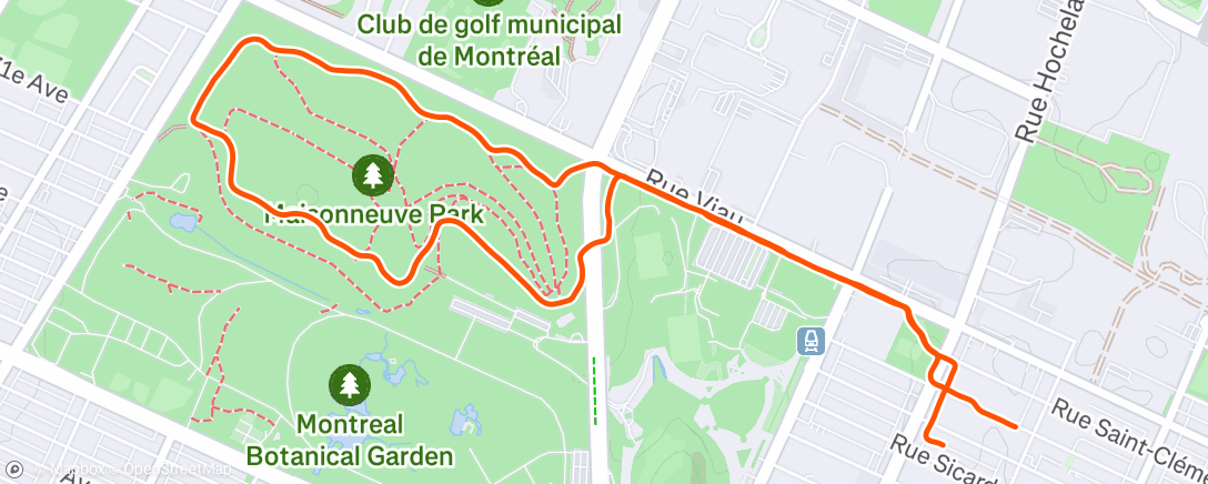 Map of the activity, Sacré journée de 💩💩💩
