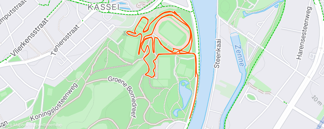 Карта физической активности (Reco)