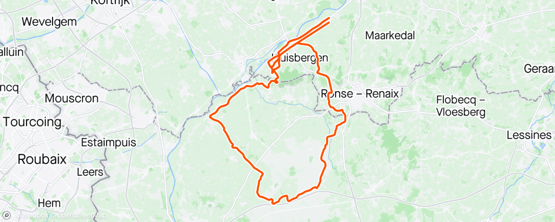 Map of the activity, Assos Speed Club Ride