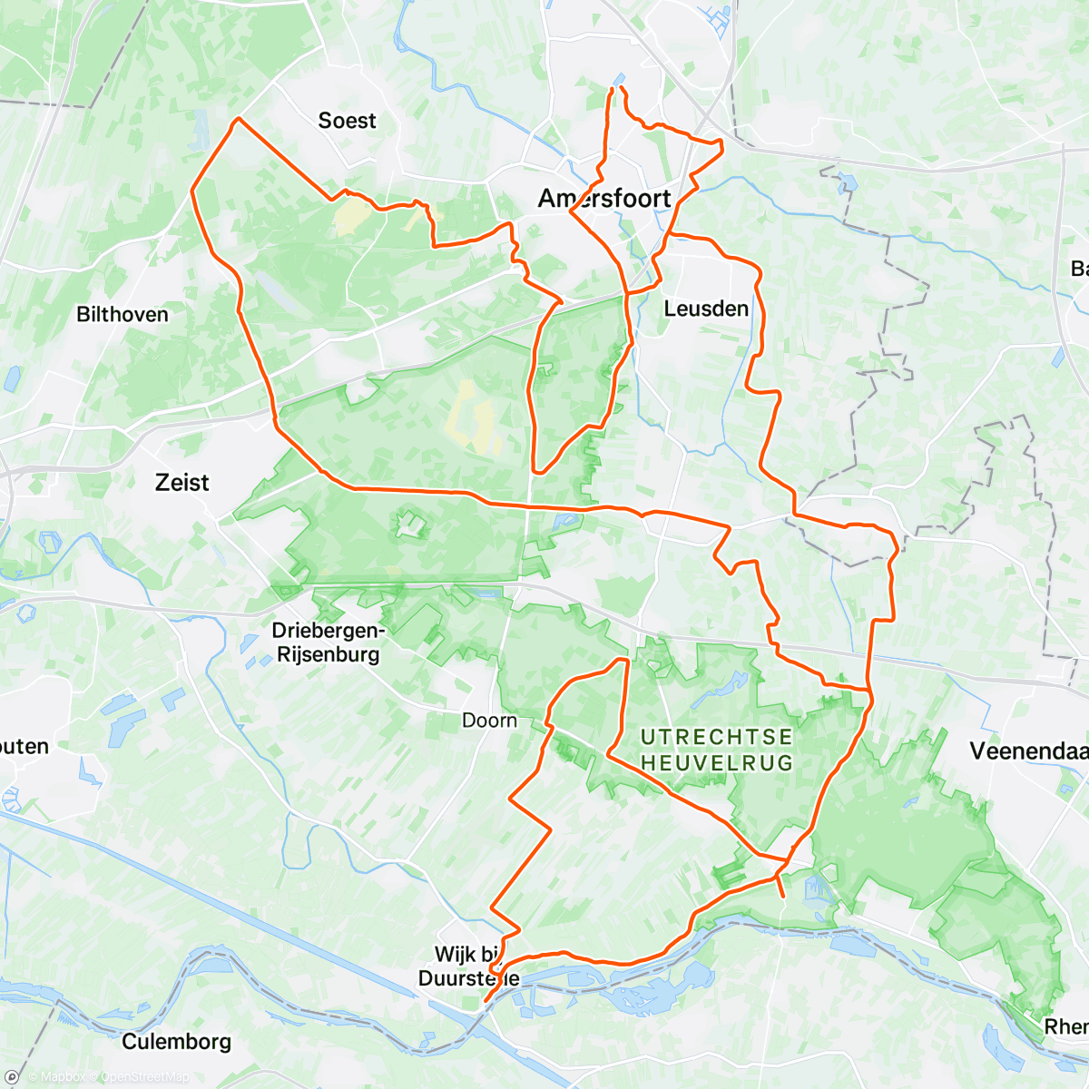 Map of the activity, 23🎂 Time to take this cycling thing seriously
