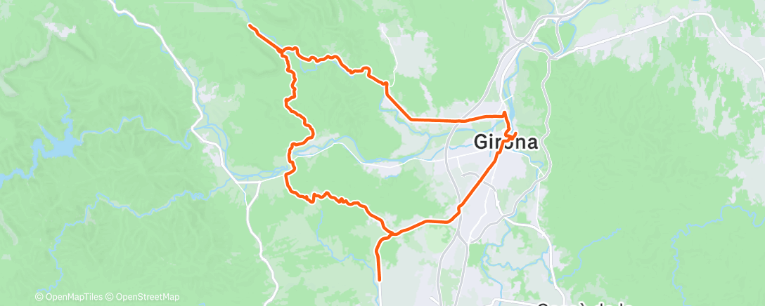 Map of the activity, Namiddagrit